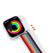 Dux Ducis dirželis (Mixture II Version) Apple Watch SE dirželis, 9, 8, 7, 6, 5, 4, 3, 2, 1 (41, 40, 38 mm) pintas diržel