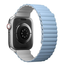 Uniq Revix dirželis, skirtas Apple Watch 1/2/3/4/5/6/7/8/SE/SE2/Ultra 42/44/45/49mm – balta ir mėlyna