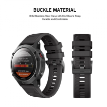 Tech-Protect Smooth case for Garmin Fenix 5 / 6 / 6 Pro / 7 - black