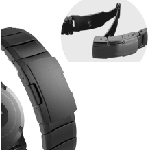 Tech-Protect SteelBand apyrankė, skirta Garmin Fenix ​​3 / 5X / 3HR / 5X Plus / 6X / 6X Pro / 7X - juoda