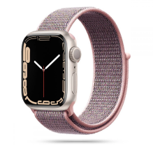 Tech-Protect nailoninis dirželis, skirtas Apple Watch 4/5/6/7/8/9/SE (38/40/41 mm) – rožinis