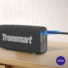 Tronsmart Trip belaidis Bluetooth garsiakalbis 5.3 vandeniui atsparus IPX7 10W juodas