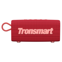 Tronsmart Trip belaidis Bluetooth garsiakalbis 5.3 vandeniui atsparus IPX7 10W raudonas