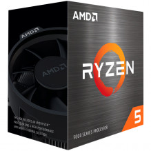 AMD CPU Desktop Ryzen 5 6C/ 12T 5600 (3.6/ 4.2GHz Boost, 36MB, 65W, AM4) Box