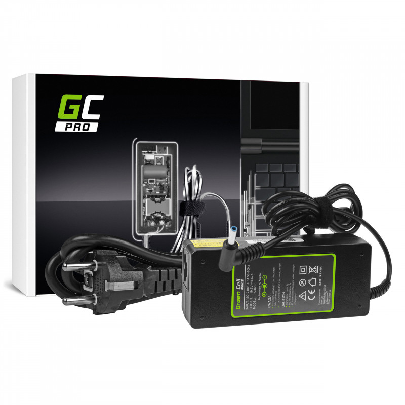Green Cell PRO įkroviklis / kintamosios srovės adapteris 19,5 V 4,62 A 90 W, skirtas HP 250 G2 ProBook 650 G2 G3 Pavilio