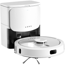 AENO Robot Vacuum Cleaner RC4S: wet & dry cleaning, smart control AENO App, HEPA filter, 2-in-1 tank