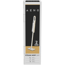 AENO Steam Mop SM1: built-in water filter, aroma oil tank, 1200W, 110°C, Tank Volume 380 ml, Screen Touch Switch