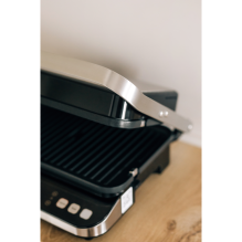 AENO 'Electric Grill EG1: 2000W, 3 heating modes - Upper Grill, Lower Grill, Both Grills Defrost, Max opening angle -18