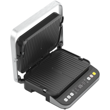 AENO 'Electric Grill EG5: 2000W, 2 heating modes - Lower Grill, Both Grills, 6 preset programs, Defrost, Max opening an