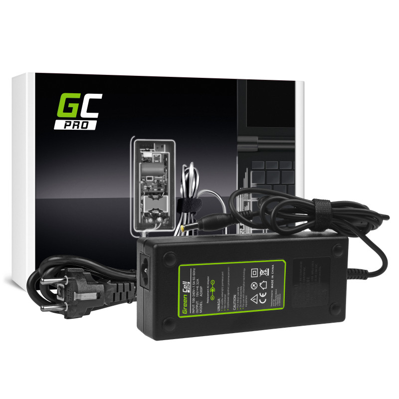 Green Cell PRO įkroviklis / kintamosios srovės adapteris 19V 6,32A 120W, skirtas Acer Aspire 7552G 7745G 7750G V3-771G V