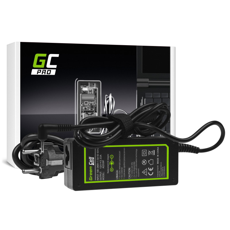 Green Cell PRO įkroviklis / kintamosios srovės adapteris 12V 3,33A 40W, skirtas Samsung 303C XE303C12 500C XE500C13 500T