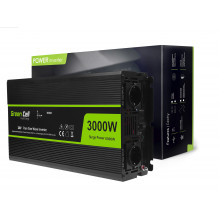 Green Cell Power Inverter 24V to 230V 3000W/6000W Pure sine wave