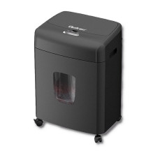 Qoltec 50326 paper shredder Micro-cut shredding 62 dB 22 cm Black