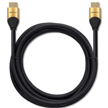 Qoltec 50356 HDMI v2.1 Cable Ultra high speed 8K , 60Hz , 28AWG , GOLD , 3m