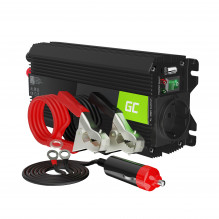 Green Cell Power Inverter PRO 12V iki 230V 500W/1000W Modifikuota sinusinė banga