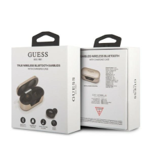 Guess GUTWST31ED TWS Bluetooth earphones + docking station gold / gold