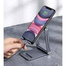  RETURNED ITEM Ugreen metal aluminum folding phone holder tablet gray (LP263 80708)