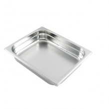 Stainless steel deep tray...