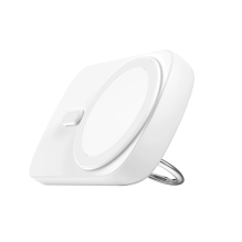 Joyroom inductive power bank 6000mAh with ring and stand up to 20W white (JR-W030)