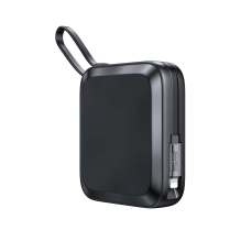 Joyroom Icy Series JR-L007 10000mAh Induction Power Bank with MagSafe 22.5W with Lightning Cable - Black