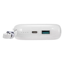 Joyroom powerbank 10000mAh Jelly Series 22.5W with built-in Lightning cable white (JR-L003)