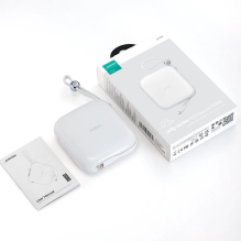 Joyroom powerbank 10000mAh Jelly Series 22.5W with built-in Lightning cable white (JR-L003)