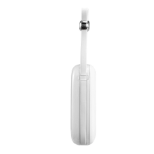 Joyroom powerbank 10000mAh Jelly Series 22.5W with built-in Lightning cable white (JR-L003)