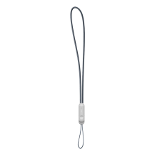 Lanyard for AirPods headphones / Baseus Crystal Series phone - gray