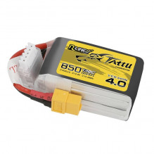 Baterija Tattu R-Line 850 mAh 14,8 V 130C 4S1P XT60