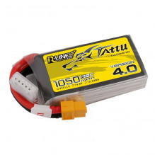 Battery Tattu R-Line 4.0 1050mAh 14,8V 130C 4S1P XT60