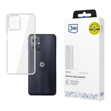 3mk Clear Case for Motorola Moto G54 - transparent