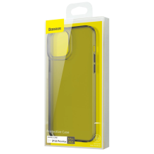 „Baseus Simple Series Case“ skaidrus gelio dėklas, skirtas iPhone 13 Pro juodas (ARAJ000401)