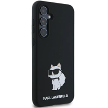 Karl Lagerfeld Silicone Choupette case for Samsung Galaxy A35 - black