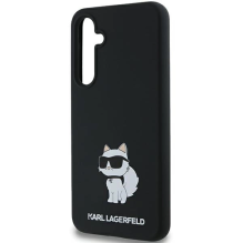 Karl Lagerfeld Silicone Choupette case for Samsung Galaxy A35 - black