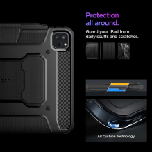 Spigen Rugged Armor Pro case for iPad Pro 11&quot; 2024 - black