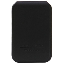 Audi Leather Wallet Card MagSafe magnetic with stand - black