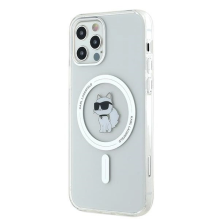 Karl Lagerfeld IML Choupette MagSafe case for iPhone 12 / 12 Pro - transparent