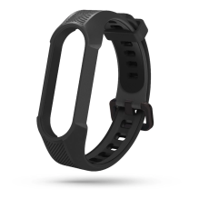 Tech-Protect Armor dirželis, skirtas Xiaomi Mi Smart Band 5 / 6 / 6 NFC - juodas