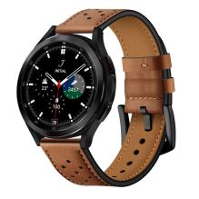 Tech-Protect odinis dirželis, skirtas Samsung Galaxy Watch 4 / 5 / 5 Pro / 6 / 7 / FE - rudas