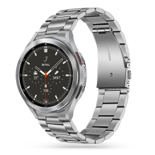 Tech-Protect nerūdijančio plieno apyrankė, skirta Samsung Galaxy Watch 4 / 5 / 5 Pro / 6 / 7 / FE - sidabrinė