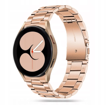 Tech-Protect nerūdijančio plieno apyrankė, skirta Samsung Galaxy Watch 4 / 5 / 5 Pro / 6 / 7 / FE - Auksinė