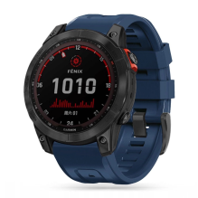 Tech-Protect IconBand dirželis, skirtas Garmin Fenix ​​5 / 6 / 6 Pro / 7 - tamsiai mėlynas