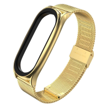 Tech-Protect MilaneseBand strap for Xiaomi Mi Smart Band 7 / 7 NFC - gold