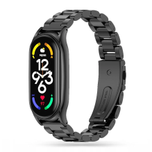 Tech-Protect Stainless bracelet for Xiaomi Mi Smart Band 7 / 7 NFC - black