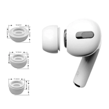 „Tech-Protect“ ausų antgaliai, skirti „AirPods Pro“ 1/2, dydžiai S / M / L - balti (3 vnt.)