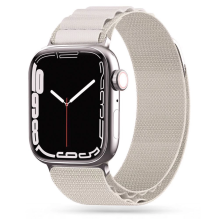 Tech-Protect Nylon Pro dirželis, skirtas Apple Watch 4/5/6/7/8/9/SE/Ultra 1/2 (42/44/45/49 mm) – smėlio spalvos