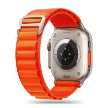 Tech-Protect Nylon Pro Strap for Apple Watch 4 / 5 / 6 / 7 / 8 / 9 / SE / Ultra 1 / 2 (42 / 44 / 45 / 49 mm) - Orange