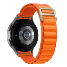 Tech-Protect Nylon Pro dirželis, skirtas Samsung Galaxy Watch 4 / 5 / 5 Pro / 6 / 7 / FE - oranžinė