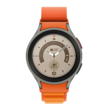 Tech-Protect Nylon Pro dirželis, skirtas Samsung Galaxy Watch 4 / 5 / 5 Pro / 6 / 7 / FE - oranžinė