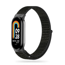 Tech-Protect nailoninis dirželis, skirtas Xiaomi Smart Band 8/8 NFC - juodas